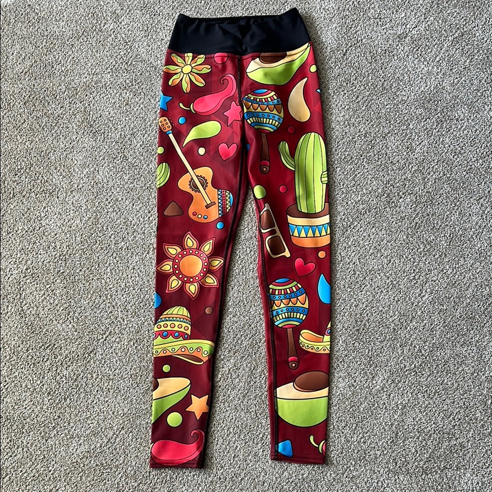 Vastitch Cinco de Mayo Leggings ~ S
